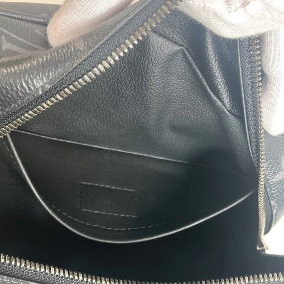 LOUIS VUITTON M83113 MonogramEclipse Locker Dopp-Kit Pouch Bag Clutch Bag - Picture 8 of 15